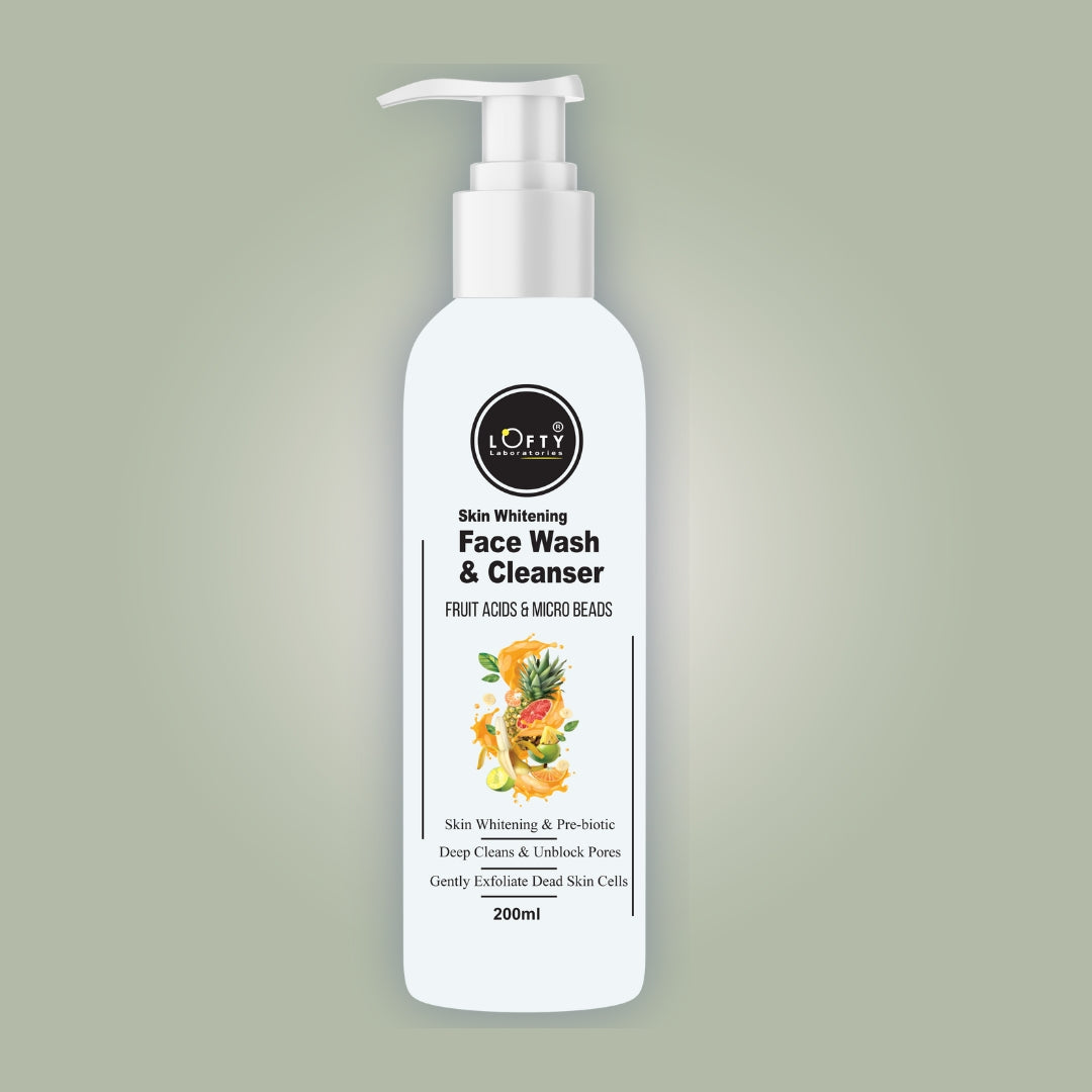 Skin Whitening Face Wash and Cleanser