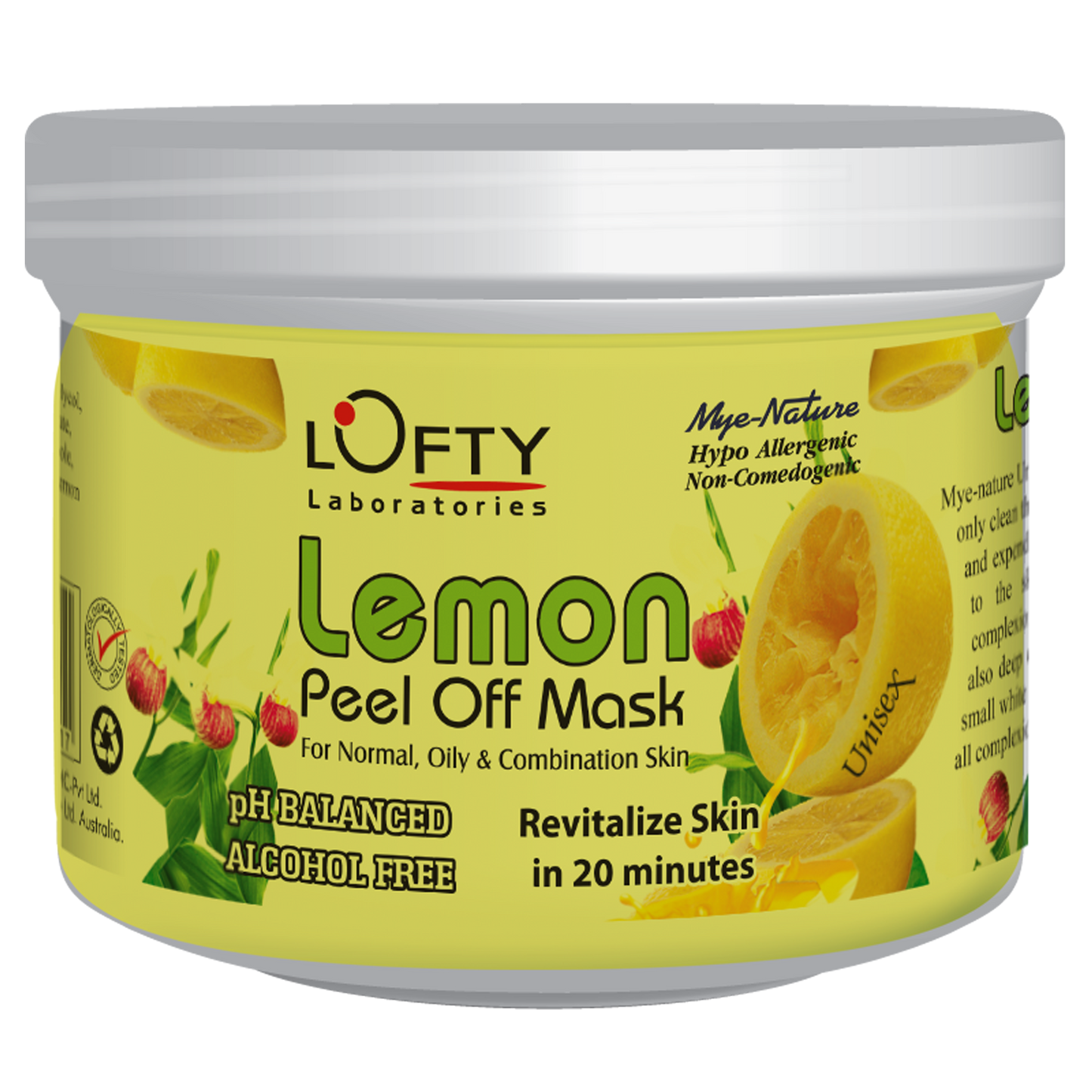 Lemon Peel Off Mask 500ml