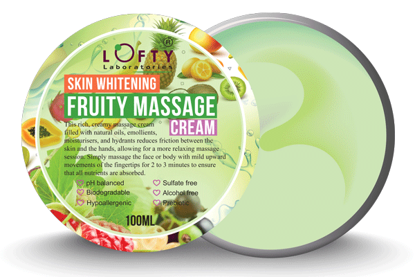 Skin Whitening Fruity Massage Cream 100ml