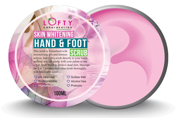 Skin Whitening Hand & Foot Scrub 100ml