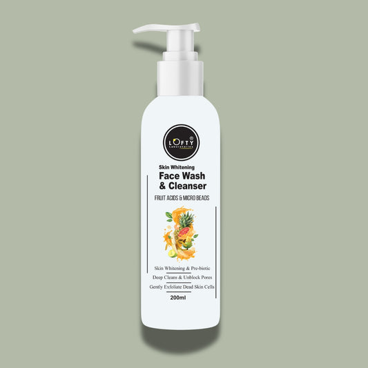 Skin Whitening Face Wash and Cleanser