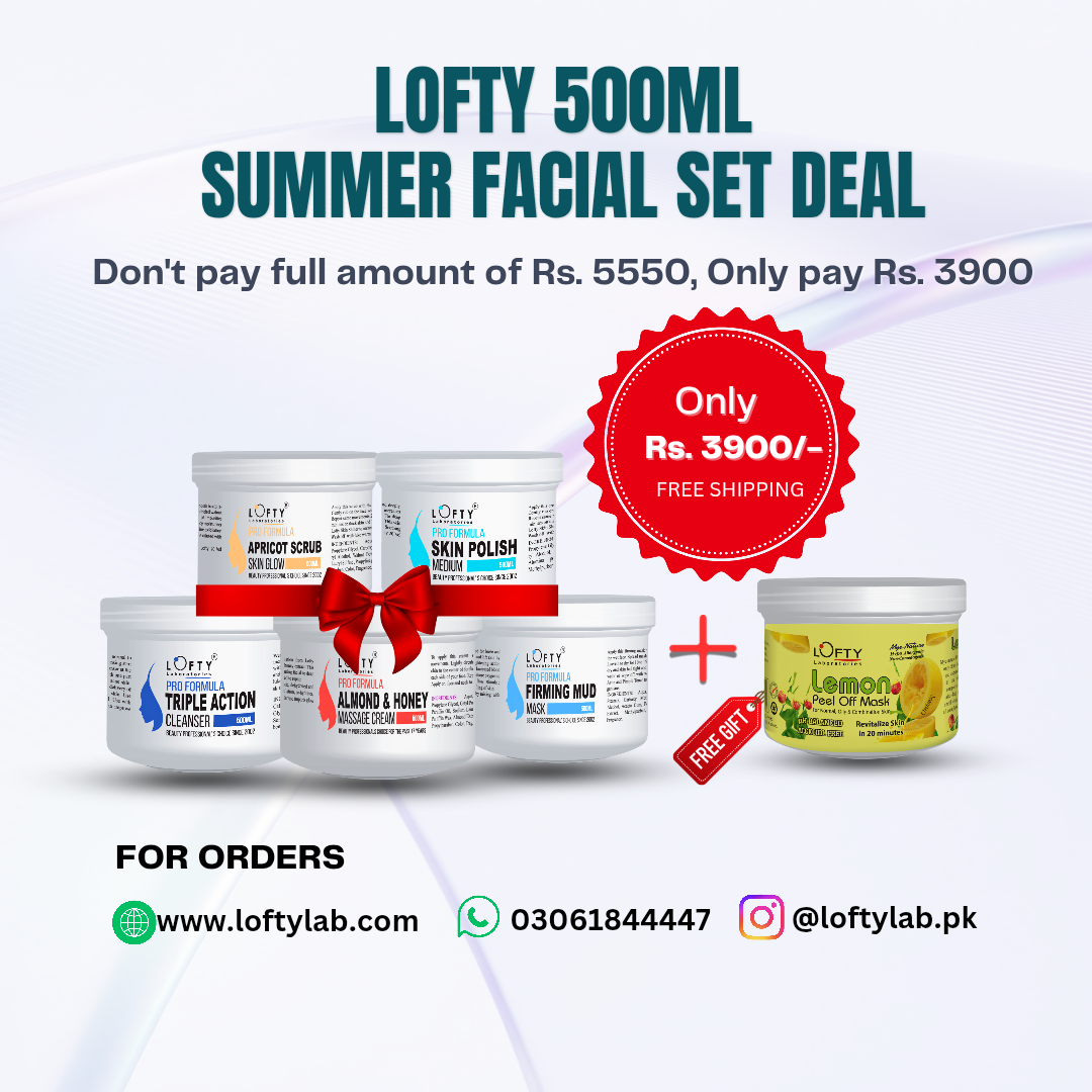 Lofty 500ml Summer Facial Set – Loftylab