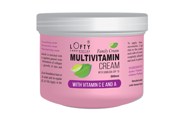 Lofty Multivitamin Cream 500ml + Hand & Foot Cream 100ml