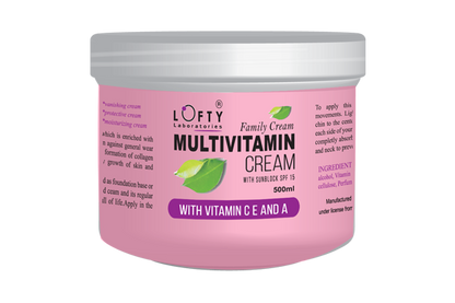 Lofty Multivitamin Cream 500ml + Hand & Foot Cream 100ml