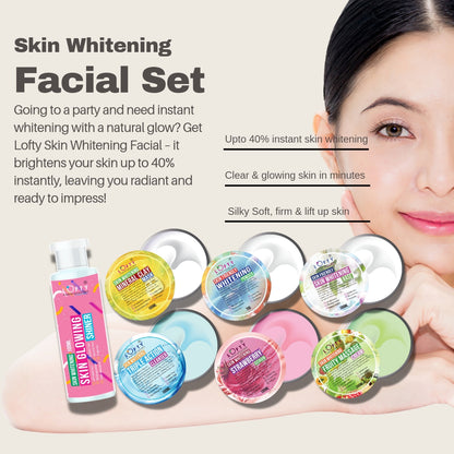 Lofty whitening facial set
