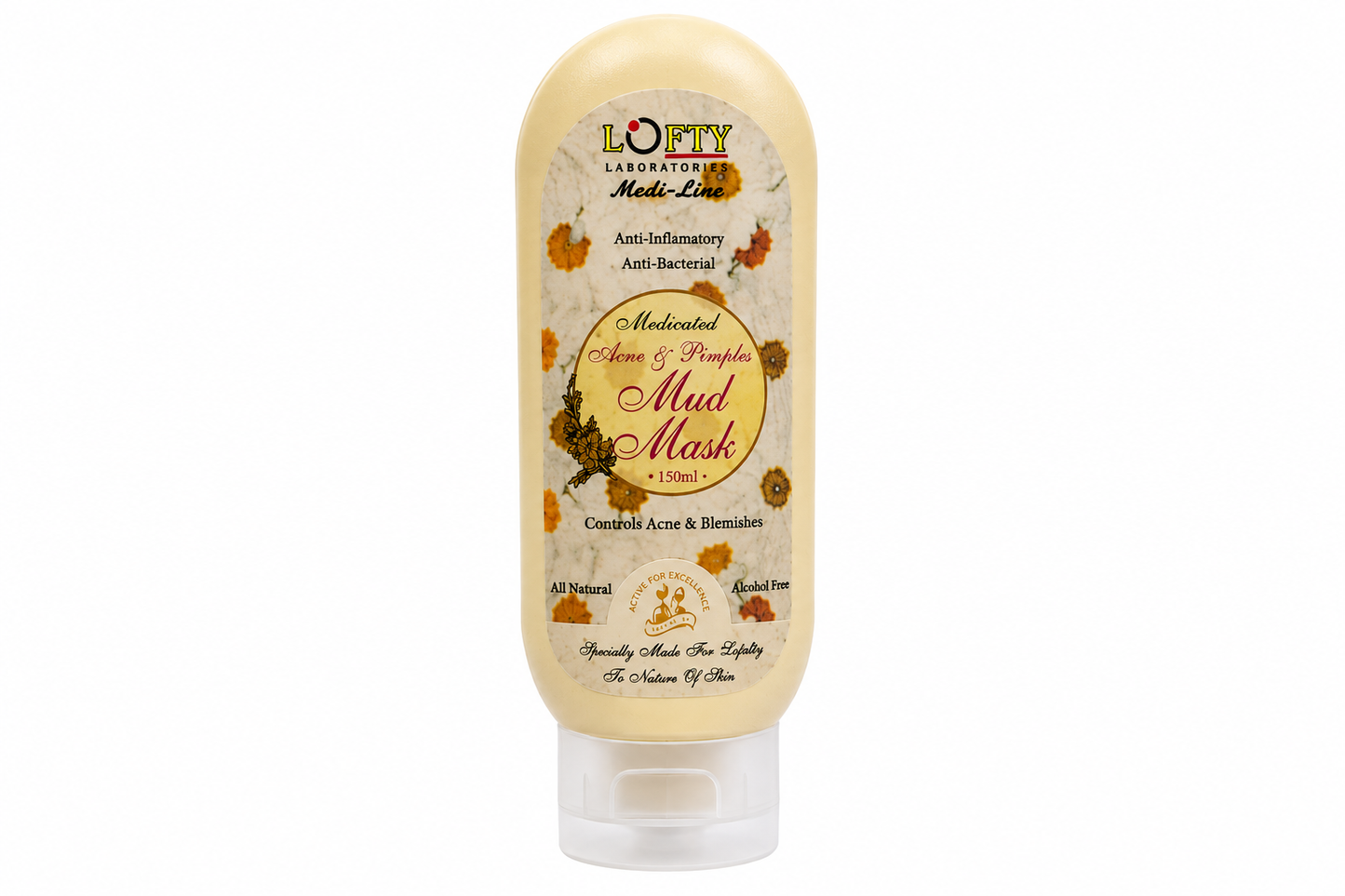 Medi-Line Acne & Pimple Mud Mask 150ml